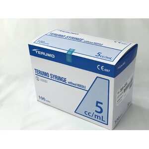 Terumo Syringe 5ml - Box of 100