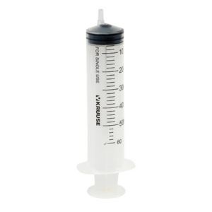 KRUUSE Disposable 50/60ml Syringes 25 pack