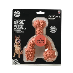 Tasty Bone Nylon Trio Bacon Large