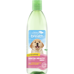 TropiClean Fresh Breath Dental Health Solution for Puppies 473mL
