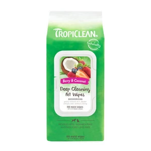TropiClean Deep Cleaning Wipes 100pk