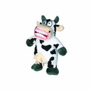 Tuffy Mighty Toy Jr Angry Animals Mad Cow 13X7.5Cm