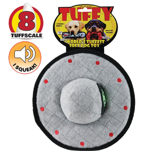 Tuffy Alien - UFO Dog Toy (Medium)