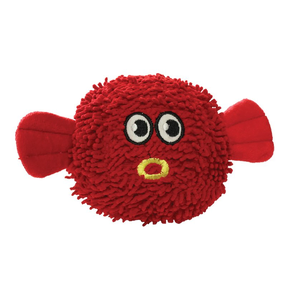 Tuffy Mighty Toy Microfiber Ball – Blowfish (Medium)