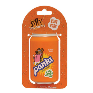 Tuffy Silly Squeakers Panta Soda Can Toy 