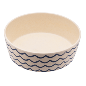 Beco Printed Pet Bowl 'Save the Waves'
