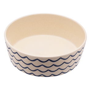 Beco Printed Pet Bowl 'Save the Waves'