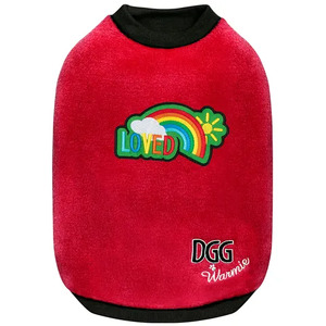 DGG Designer Warmie For Dogs - Loved Badge