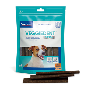Veggiedent Fr3sh Small (5-10kg) 15pk Dental Treats For Dogs