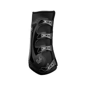  *CLEARANCE* Veredus Piaffe Evo Dressage Boots -Black Rear Size: Medium *Some scuff marks from warehouse storage.