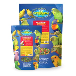 Vetafram Nutriblend Breeder Pellets breeding bird pellets, bird breeding nutrition, breeder bird food, bird pellets for breeding, egg binding prevention bird food, amino acids for birds, protein-rich bird diet, bird chick development feed, avian breeding supplements, breeder diet for birds