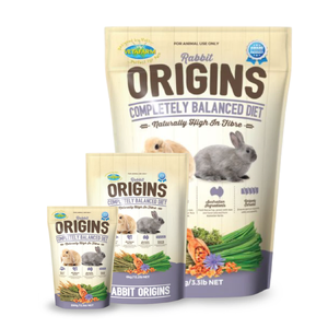 Vetafarm Rabbit Origins Rabbit Origins pellets, best rabbit food Australia, rabbit pellet diet, high fibre rabbit food, Vetafarm rabbit pellets, rabbit food with chicory root, rabbit nutrition, complete rabbit diet, natural rabbit pellets, rabbit food with hay, Australian rabbit
