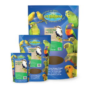 Vetafarm Insecta Pro insectivorous bird food, Insecta-Pro, bird protein supplement, insect bird diet, soft food for birds, bird breeding diet, baby bird nutrition, high protein bird food, avian veterinarian formulated bird food, insect-based bird diet, soft feed for birds, co