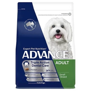 Advance Canine Triple Action Dental Care Chicken Toy Small Breed 2.5kg dental diet, small dog, teeth, gums, tartar, plaque, advance dental small dog, oral health, dog for for clean teeth