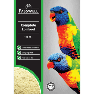 Passwell Complete Lorikeet Food [Size: 1kg]