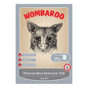 Wombaroo Possum Milk Replacer >0.8 - 250g
