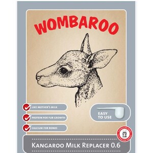 Wombaroo Kangaroo Milk Replacer 0.6 - 5kg