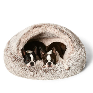 Snooza Cuddler Hooded Mink Wheat