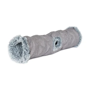 Superior Cat Tunnel Dove Grey superior cat tunnel dove grey, cat tunnel toy australia, interactive cat tunnel, crinkle cat play tunnel, cat hide tunnel toy, cat tunnel with peek hole
