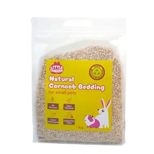 Little Cheeks Natural Corncob Bedding 1kg corncob small animal bedding, rabbit bedding natural, guinea pig bedding eco friendly, low dust bedding small pets, Little Cheeks bedding, natural pet bedding