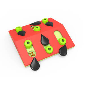  Nina Ottosson Cat Puzzle & Play Melon Madness - Level 2 Nina Ottosson Melon Madness, Melon Madness Puzzle & Play, cat puzzle game level 2, Nina Ottosson cat puzzle, Melon Madness cat toy, cat food puzzle feeder, cat foraging game, cat puzzle melon, Melon Madnes cat game