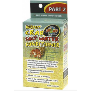 Zoo Med Hermit Crab Salt Water Conditioner 64ml