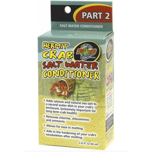 Zoo Med Hermit Crab Salt Water Conditioner